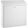 Alco Briefkasten Stahl lackiert 360x100x360mm weiß