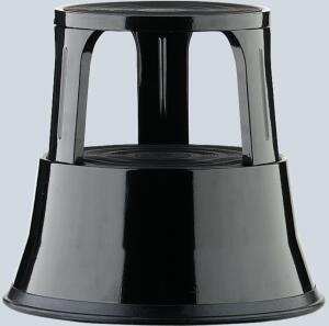 Alco Rollhocker Metall schwarz