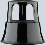Alco Rollhocker Metall schwarz