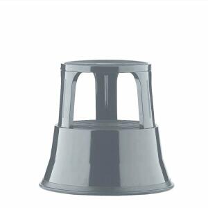 Alco Rollhocker Metall grau