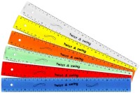 Standardgraph Twist & Swing Lineal 30 cm 4x5 Farben...