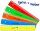 Standardgraph Twist & Swing Lineal 20 cm in fünf Farben sortiert 1 Stück