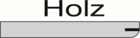 STG Lineal - Holz 30 cm Skala , mit Metallkante
