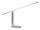 Alco LED-Tischleuchte 9074 Metall satiniert 4W silber