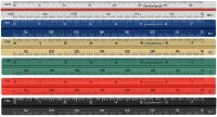 Standardgraph Dreikantmaßstab 15 cm Aluminium natur...