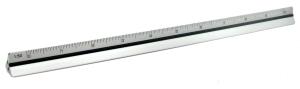 Standardgraph Dreikantmaßstab 20 cm Aluminium natur 1 Stück