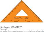 Standardgraph Zeichendreieck CONSTANT 45° 50cm 1...