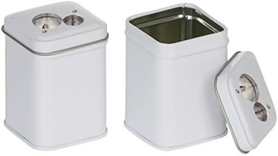 Standardgraph Sweet Candy Box aus Metall weiss 1 Stück