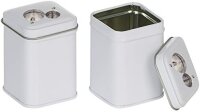 Standardgraph Sweet Candy Box aus Metall weiss 1 Stück