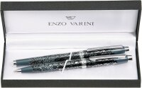 Enzo Varini Taormina XL Set FH/Kugelschreiber grau im Etui