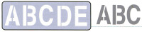 Standardgraph Schablone Standard-Schrift 100 mm 1 Stück