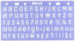 Standardgraph Schablone Standard-Schrift 10 mm Groß- und Kleinbuchstaben 1 Stück