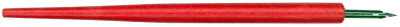 Federhalter Holz rot mit Feder STANDARDGRAPH KN108
