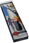 Rubinato Federhalter mit kleinem Federkiel und Tinte blau...