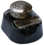 Rubinato Tintenglas mit 48 ml schwarzer Tinte und...