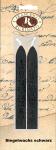 Standardgraph Siegelwachs schwarz 95 cm mit Docht 2...