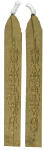 Standardgraph Siegelwachs gold 95 cm mit Docht 2...