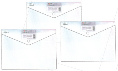 Snopake Dokumententasche Polyfile ID A4 (335 x 240 mm transparent 1 Stück