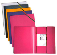 Snopake Aktenmappe FileLastic A4 Classic-Farben sortiert...