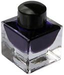 Tintenglas CUBO 25 ml viereckig mit Tinte holunderblau 1...