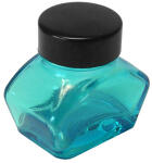 Standardgraph Tintenglas 30 ml leer blau 1 Stück