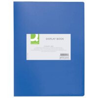 Q-Connect Sichtbuch - 10 Hüllen, Einband PP, 450...