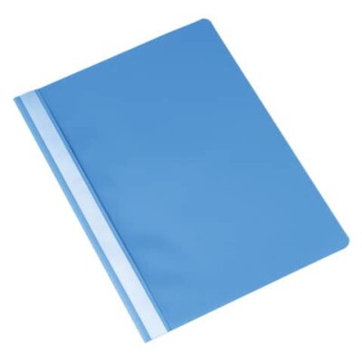 Q-Connect Schnellhefter - A4, 250 Blatt, PP, hellblau