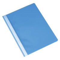 Q-Connect Schnellhefter - A4, 250 Blatt, PP, hellblau