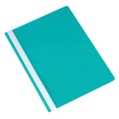 Q-Connect Schnellhefter - A4, 250 Blatt, PP, türkis