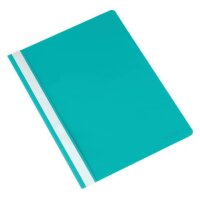 Q-Connect Schnellhefter - A4, 250 Blatt, PP, türkis