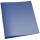 Q-Connect Ringbuch transparent - A4, 2-Ring, Ring-Ø 25 mm, blau-transparent