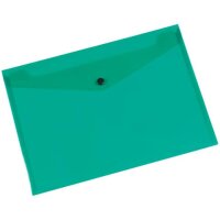 Q-Connect Dokumentenmappe - grün, A4 bis zu 50 Blatt