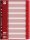 Elba Register One - , 1-31 + Deckblatt, A4, rot