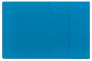 Sammelmappe "chic" A4, für ca. 100 A4-Blätter, 320 g/m² Karton blau