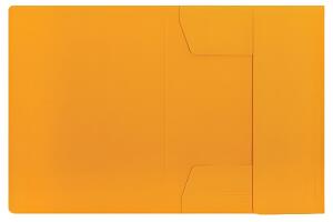 Sammelmappe "chic" A4, für ca. 100 A4-Blätter, 320 g/m² Karton gelb