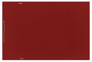 ELBA Sammelmappe "chic" A4, für ca. 100 DIN A4-Blätter, mit 3 Einschlagklappen, aus 320 g/m² Karton (RC), anthrazit