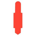 ELBA Stecksignal aus PVC, zum Einstecken in...