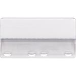 ELBA Vollsichtreiter 50 x 27 mm (B x H) PVC hellbraun 50...