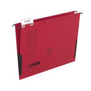 ELBA Hängetasche chic® ULTIMATE® DIN A4 240g/m² Karton rot 5 St./Pack.