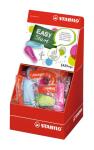 EASYergo 3.15 Radierer je 5 St in rot, grün, blau, orange 20er Display