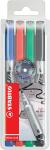 STABILO Write-4-all Medium 4er Etui