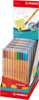 STABILO point 88 20er ColorParade rot/orange