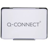 Q-Connect Stempelkissen 9 x 5,5cm schwarz