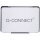 Q-Connect Stempelkissen 9 x 5,5cm schwarz