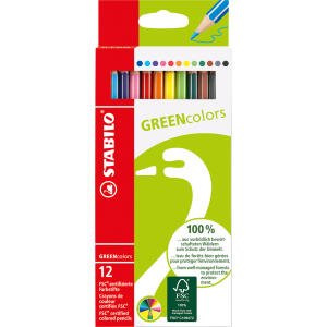 STABILO GREENcolors 12er Etui