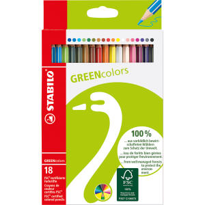 STABILO GREENcolors 18er Etui