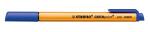 STABILO® Fasermaler GREENpoint® 0,8mm blau nicht auswaschbar