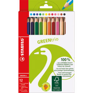 STABILO GREENtrio 12er Etui