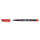 STABILO OHPen universal permanent S rot