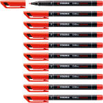 STABILO OHPen universal permanent F rot